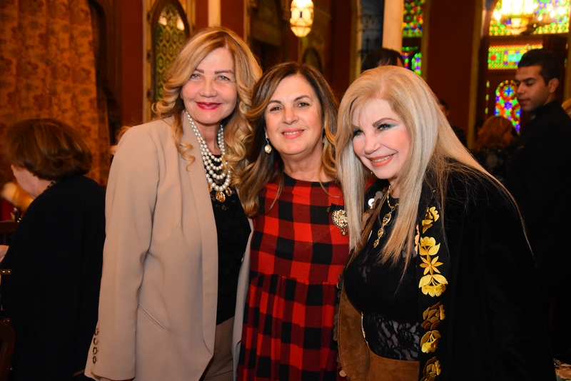 Young Women Christian Association lunch at Villa Linda Sursock